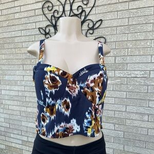 Band Of Gypsies cropped sleeveless top size XL